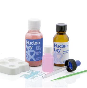 Nucleo Lay®, résine calcinable  autopolymérisable pour motifs direct